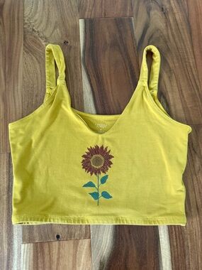 Purusha People Golden Offering Bralette Sunflower Size S